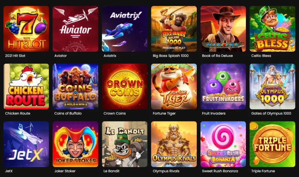 King Casino Games